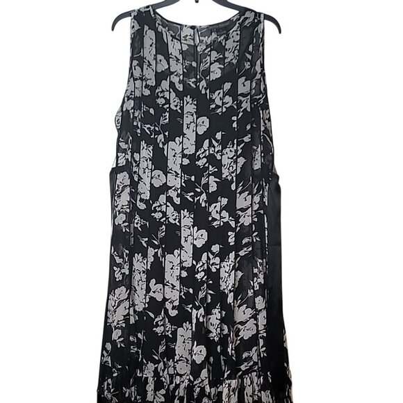 Jessica Howard Womens Floral Print Sleeveless Dress Size 10 - Picture 14 of 14